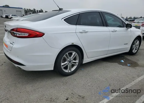 2018 Ford Fusion Se Hybrid из США, поврежденный, VIN 3FA6P0LU9JR172149